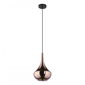 Подвесной светильник-ампостер 25/150 см Eglo, черный/бронзовый