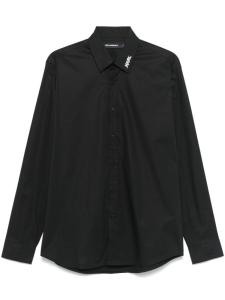 Рубашка с логотипом Karl Lagerfeld, черный