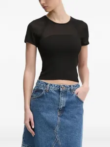 Футболка в рубчик HUGO, черный