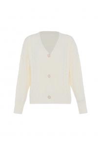 Вязаный кардиган Faina, цвет Wool White