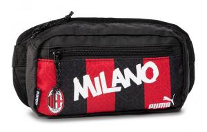 PUMA Тканевая поясная сумка унисекс черная красная, Black Red