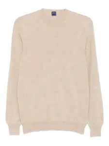 Кашемировый свитер с круглым вырезом Fedeli, нейтральный