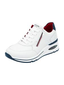 Remonte Спортивные кроссовки на шнуровке белого цвета