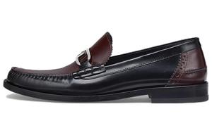 Мужские туфли Fendi низкие, черно-коричневый