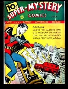 Super-Mystery Comics #1: 1940 Superhero Comic (CreateSpace Independent Publishing Platform)