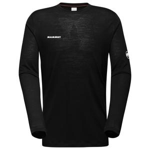 Функциональная рубашка Mammut Tree Wool Firstlayer Longsleeve, черный