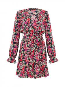 Платье до колена Threadbare, разноцветный