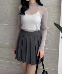 Прозрачные топы (с блестками/узорами)