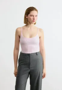 Облегающий жилет с логотипом Tommy Jeans, Pearly Pink