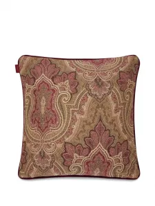 Подушка с принтом пейсли (45 x 45 см) Etro Home, коричневый