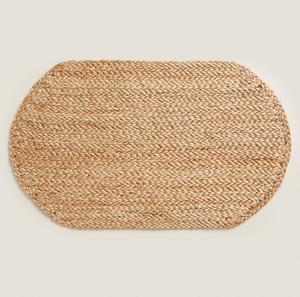 Коврик для мисок для собак Zara Home Jute, бежевый