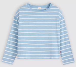 Лонгслив Levi's Julie Slub, синий