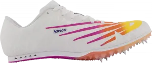 Бутсы New Balance MD500v8 'White Vibrant Violet', белый