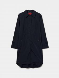 Плащ Lion Of Porches Gabardine Midi, темно-синий