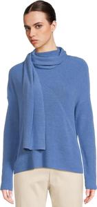 Свитер Elliott Lauren Women's It's a Wrap - Long Sleeve Relax Sweater with attached Scarf, Sky