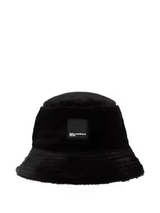 Панама из искусственного меха Karl Lagerfeld Jeans, черный