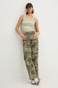 Брюки Hollister Co., зеленый