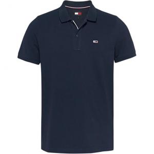 Tommy Hilfiger Мужская поло морского синего цвета