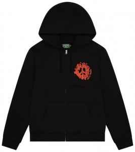 Толстовка Denim Tears Denim University Zip Hoodie, черный
