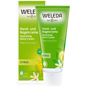 Крем для рук citrus hand- und nagelcreme Weleda, объем 50 мл
