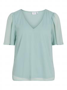 VILA Блузка 'VIFalia' в светло-голубом цвете