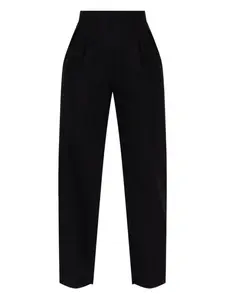 Плиссированные брюки MAX MARA, черный