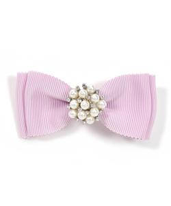 Заколка для волос с жемчужной лентой