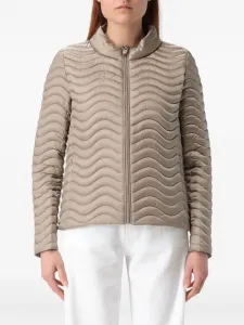 Стеганая куртка с волнистым узором Save The Duck, нейтральный