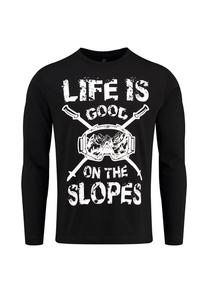 Рубашка с длинным рукавом спуски длинный рукав Key Largo, черный