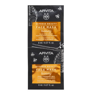 Apivita Express Beauty Honey медицинская маска, 2 шт.