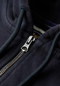 Толстовка на молнии ATHLETIC ESSENTIALS  Superdry, синий