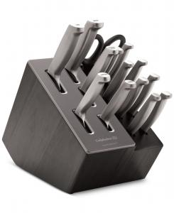 Набор ножей Premier by Calphalon из 15 предметов с технологией SharpIN EdgeTech и рукоятками из нержавеющей стали Calphalon, No Color