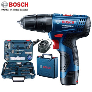 Ударная дрель Bosch GSB120-Li с инструментами