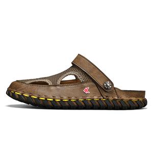 ZAMST Мужские домашние тапочки с закрытым носком на резиновой подошве, устойчивые к запаху, коричневые, цвет Brown