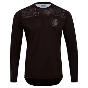 Джерси эндуро с длинным рукавом Silvini MD1804 Ello, черный