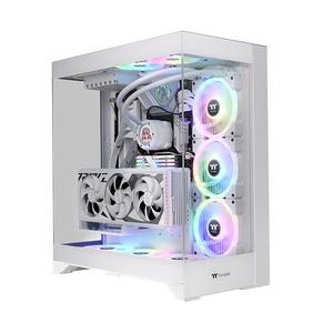 Корпус Thermaltake CTE E550 TG, Mid Tower, белый