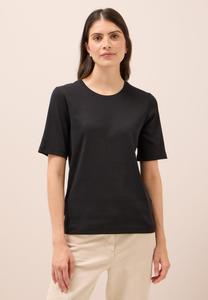 Футболка Cecil Basic T-shirt, Schwarz/Black