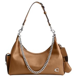 COACH Кожаная мотоциклетная сумка через плечо