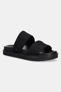 Шлепанцы FLAT MOLDED DBL BAR SANDAL CV Calvin Klein Jeans, черный