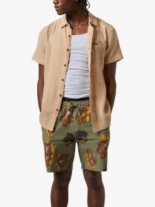 Футболка Charter Organic Cotton с коротким рукавом Brixton, Hazelnut