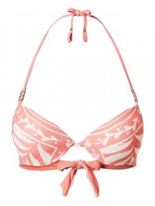 Верх бикини с абстрактным принтом TWINSET, оранжевый
