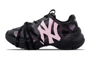 Кроссовки MLB Big Ball Chunky Chunky Sneakers Unisex Low-top Black/pink, черный/розовый