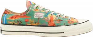 Кроссовки Converse Chuck 70 Low Twisted Resort - UFO Crash Site, разноцветный