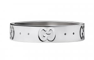 GUCCI Иконический браслет из белого золота 18 карат