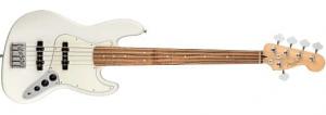 Fender Player Jazz Bass V, накладка на гриф Pau Ferro, полярно-белый — MX22107735