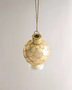 Елочная игрушка Zara Home Mini Christmas Tree Decoration, желтый