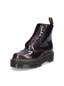 Dr. Martens Ботинки Sinclair на шнуровке вишнево-красного цвета