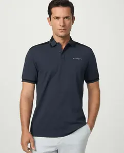 Поло HS City Block Hackett, серый