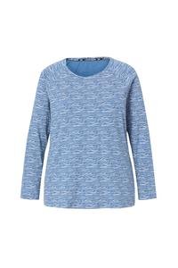 Лонгслив LAURASØN Shirt, синий деним