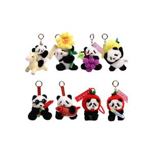 Мэнлан Панда Коллекция Экзамен Плюшевые куклы Подвеска 10см Высота AIRONGYI, Exam Rush Collection 8-Pack (Collector's Edition)